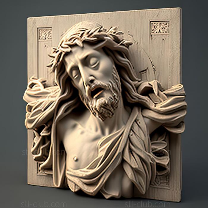 3D model st jesus (STL)